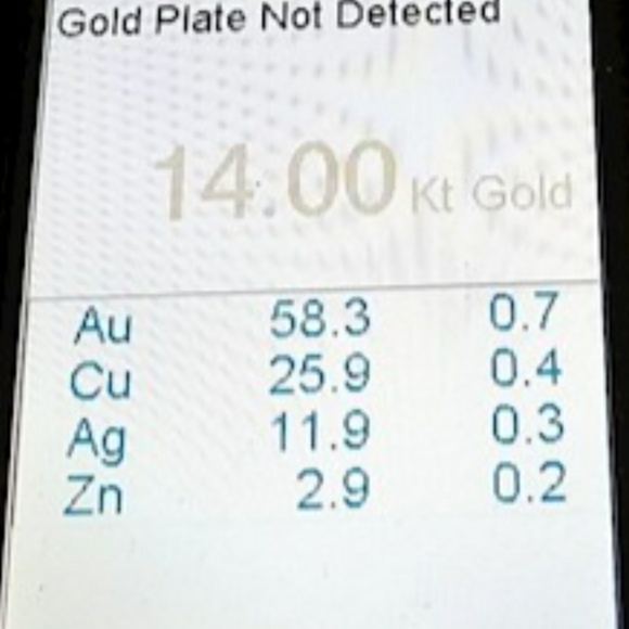 14k Heart Necklace - Picture 4 of 5